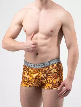 Мужские трусы ВЕЛИКОРОСС боксеры «Праздничный лес»