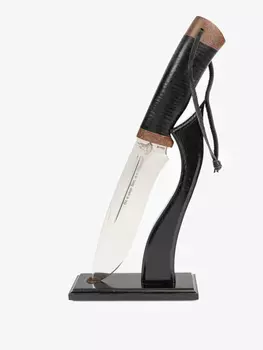 Нож "Беркут-Великоросс" (сталь 95x18, кожа/текст.)