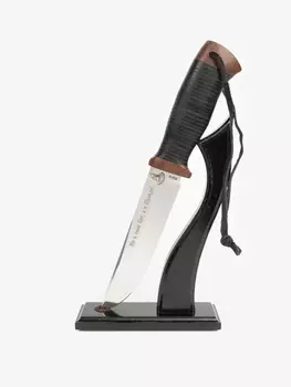 Нож "Добыча-Великоросс" (сталь 95x18, кожа/текст.)