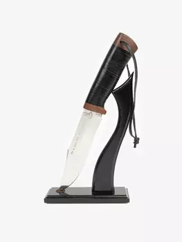 Нож "Койот-Великоросс" (сталь 95x18, кожа/текст.)