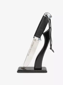 Нож "Лиса-Великоросс" (сталь 95x18, кожа/текст.)