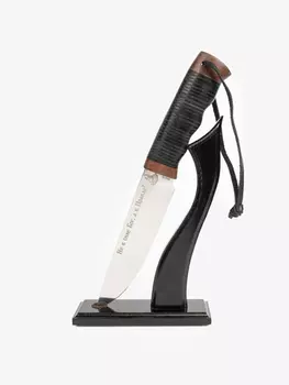 Нож "Пума-Великоросс" (сталь 95x18, кожа/текст.)