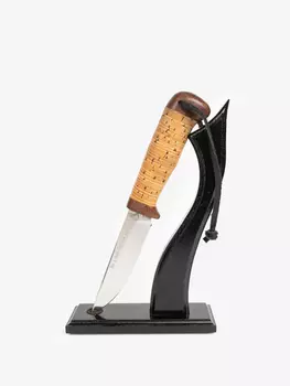 Нож "Пустельга-Великоросс" (сталь 95x18, береста/текст.)