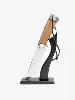 Нож "Таежная стрела-Великоросс" (сталь 95x18, орех/ал)