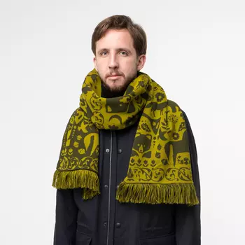 Песни Партизан – зелёные тона № 5.2 (С бахромой)