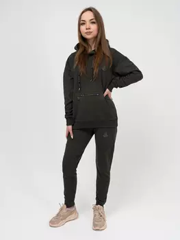 Спортивный костюм хаки без лампасов. Плотный футер.