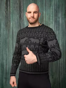 Свитер «Лунная ночь» без горла