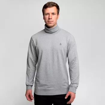 Водолазка цвета серый меланж