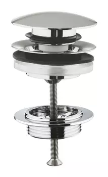 Донный клапан для раковины GROHE суперсталь (65807DC0)