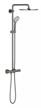 Душевая система GROHE Euphoria XXL 310 с термостатом, тёмный графит глянец (26075A00)