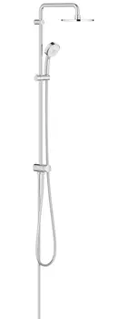 Душевая система GROHE New Tempesta Cosmopolitan 200 с переключателем, хром (26453001)