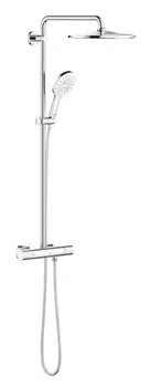 Душевая система GROHE Rainshower SmartActive 310 Mono с термостатом, белая луна (26648LS0)