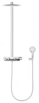 Душевая система GROHE Rainshower SmartControl 360 MONO с термостатическим смесителем для настенного монтажа, хром (26361000)