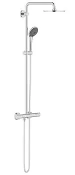 Душевая система GROHE Vitalio 210 с термостатическим смесителем, хром (27965000)