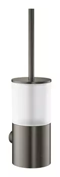 Комплект с туалетным ершиком GROHE Atrio New, темный графит матовый (40314AL3)
