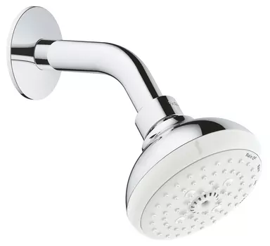Комплект верхнего душа GROHE Tempesta New IV с кронштейном, 9,5 л/мин, хром (27870001)