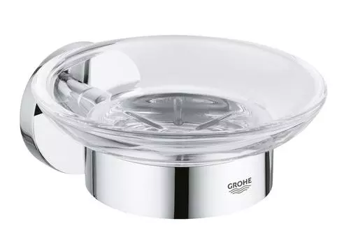 Мыльница GROHE Essentials с держателем, хром (40444001)