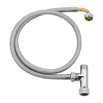 Набор GROHE для подключения сиденья-биде: шланг 795 мм, Т-образное подключение, хром (14074000)