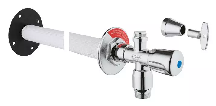 Наружный вентиль GROHE Eggeman Eurotec, хром (41206000)