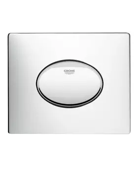 Панель смыва для унитаза GROHE Skate Air горизонтальная (1 режим смыва), хром (38565000)