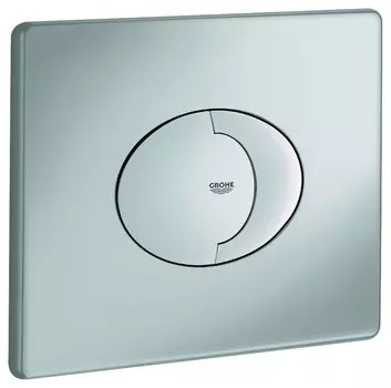 Панель смыва для унитаза GROHE Skate Air, горизонтальный монтаж, матовый хром (42305P00)