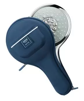 Ручной душ GROHE Power&amp;Soul 130 (4 режима) дорожный набор, хром (27962000)