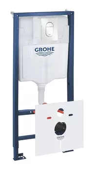 Система инсталляции для унитаза GROHE Rapid SL с панелью смыва Arena Cosmopolitan S, альпин-белый (39549SH0)