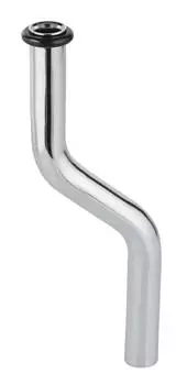 Сливная трубка для писсуара GROHE 200 мм, диаметр 18 мм, изгиб 50 мм (37040000)