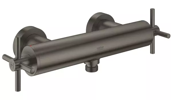 Смеситель для душа GROHE Atrio New, настенный монтаж, темный графит матовый (26003AL3)