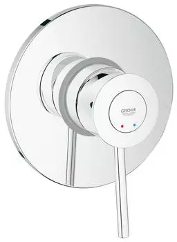 Смеситель для душа GROHE BauClassic (внешняя и встраиваемая части), хром (29048000)