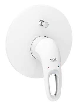 Смеситель для душа GROHE Eurostyle new, внешняя монтажная часть, белая луна (19506LS3)