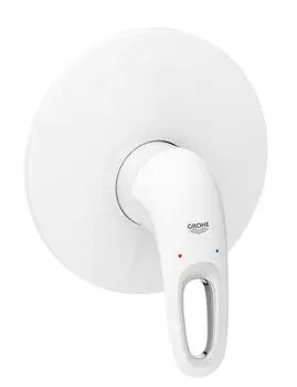 Смеситель для душа GROHE Eurostyle new, внешняя монтажная часть, белая луна (19507LS3)