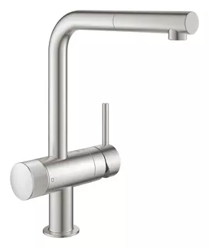 Смеситель для кухни GROHE Blue Pure Minta с функцией очистки водопроводной воды, суперсталь (31721DC0)