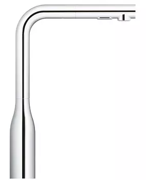 Смеситель для кухни GROHE Essence+ с высоким изливом и выдвижной лейкой, хром (30270000)