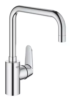 Смеситель для кухни GROHE Eurodisc Cosmopolitan, высокий излив, хром (32259003)