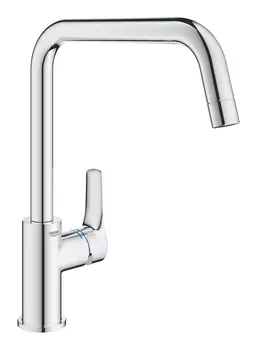 Смеситель для кухни GROHE Eurosmart 2021, U-образный высокий излив, хром (30567000)