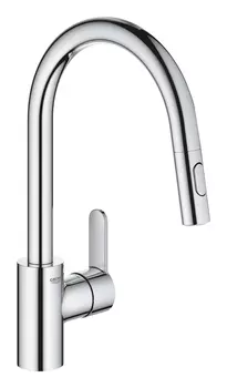 Смеситель для кухни GROHE Eurostyle Cosmopolitan, высокий излив, хром (31482003)