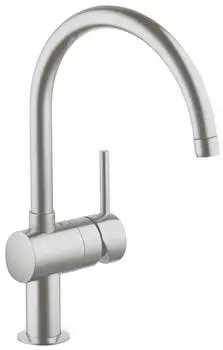 Смеситель для кухни GROHE Minta с C-изливом, суперсталь (32917DC0)