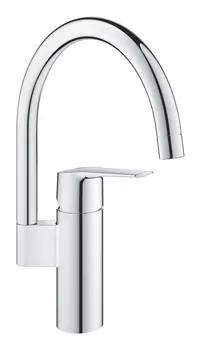 Смеситель для кухни GROHE Start 2021, C-образный высокий излив, хром (30469000)