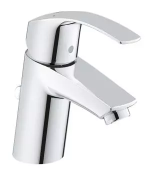 Смеситель для раковины GROHE Eurosmart New с донным клапаном, S-size, хром (33265002)
