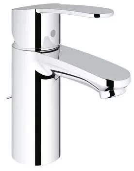 Смеситель для раковины GROHE Eurostyle Cosmopolitan с цепочкой и ограничением расхода воды, хром (3355720E)
