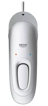 Смеситель для раковины GROHE Eurostyle new с донным клапаном и энергосберегающим картриджем, хром (23374003)