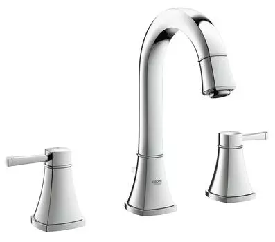 Смеситель для раковины GROHE Grandera на 3 отверстия, высокий излив (20389000)
