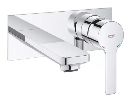 Смеситель для раковины GROHE Lineare New на 2 отверстия, внешняя монтажная часть, хром (19409001)