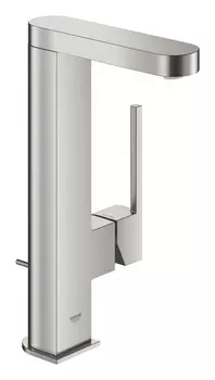 Смеситель для раковины GROHE Plus однорычажный 1/2" L-Size, суперсталь (23851DC3)