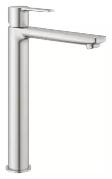 Смеситель для свободностоящей раковины GROHE Lineare New, суперсталь (23405DC1)