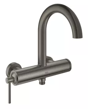 Смеситель для ванны GROHE Atrio New, настенный монтаж, темный графит матовый (32652AL3)