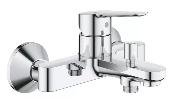 Смеситель для ванны GROHE BauEdge, настенный монтаж (23605000)