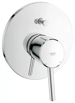 Смеситель для ванны GROHE Concetto (внешняя и встраиваемая части), хром (32214001)