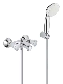 Смеситель для ванны GROHE Costa L с душевым гарнитуром, хром (2546010A)